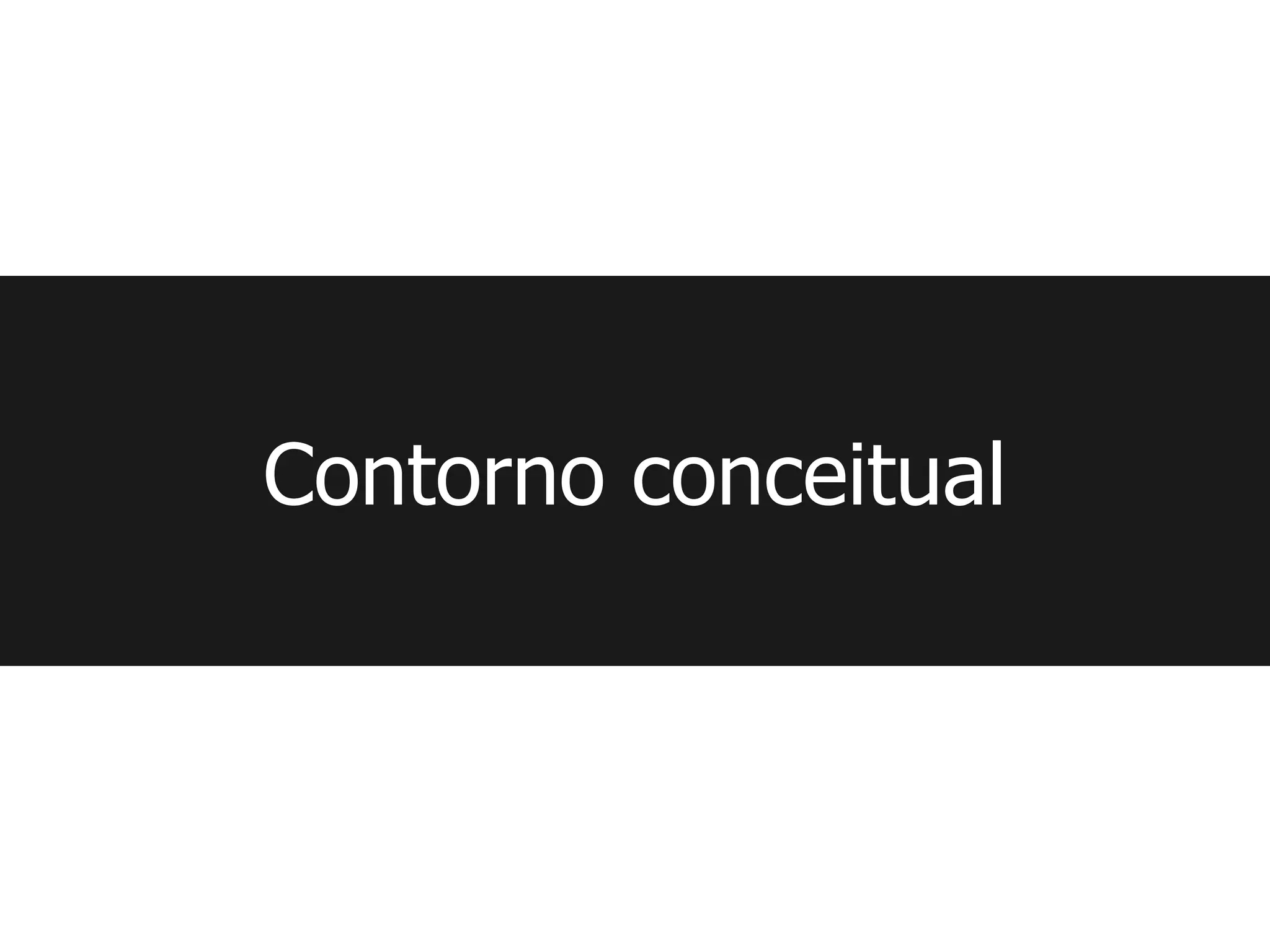 Contorno conceitual
 