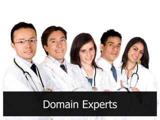 Domain Experts
 