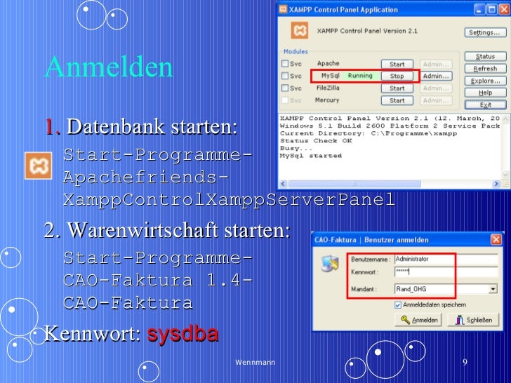 Einführung In Cao Faktura 14