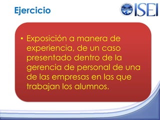 Conocer las limitaciones de sus métodos.El coaching ejecutivo en las organizacionesEl entrenamiento ejecutivo tiene dos opciones:Crear un programa planificado para satisfacer las necesidades de múltiples  ejecutivos, oUtilizar un enfoque a la medida donde cada ejecutivo puede requerir entrenamiento o sugerir la contratación de un coach en particular.