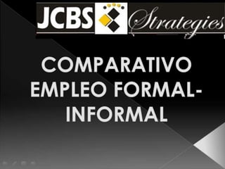 Comparativo Empleo Formal - Informal