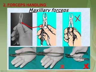 2. FORCEPS HANDLING
 