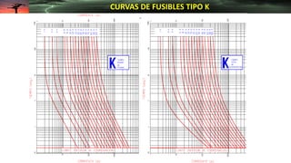 CURVAS DE FUSIBLES TIPO K
 