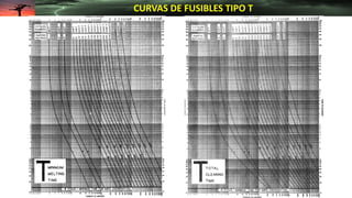 CURVAS DE FUSIBLES TIPO T
 