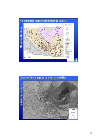 Comprehensive Geomorphic Mapping and Landslide Analysis Techniques | PDF