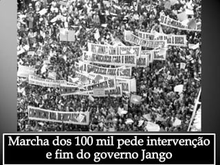 Marcha dos 100 mil pede intervenção e fim do governo JangoAlessandra Bourdot - outubro de 2009
