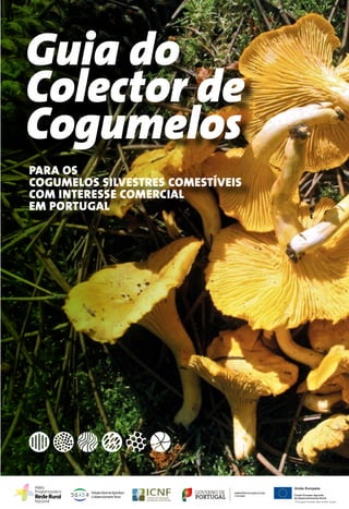 GUIA DO COLECTOR DE COGUMELOS
PARA OS
COGUMELOS SILVESTRES COMESTÍVEIS
COM INTERESSE COMERCIAL
EM PORTUGAL
Guia do
Colector de
Cogumelos
1
 