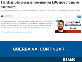 GUERRA VAI CONTINUAR...
 