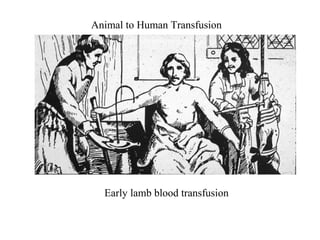01 history of blood transfusion 6th semester | PPT