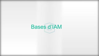 Bases d’IAM
 