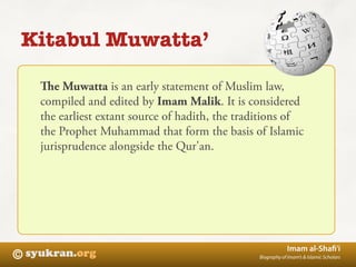 Biography Imam Syafi'i