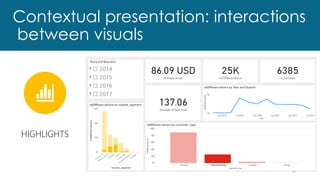 Improve the visual appeal of your Power BI reports - Tips and Best ...