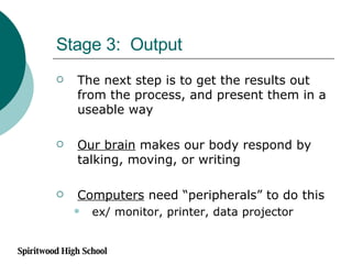 01 Information Processing Cycle | PPT
