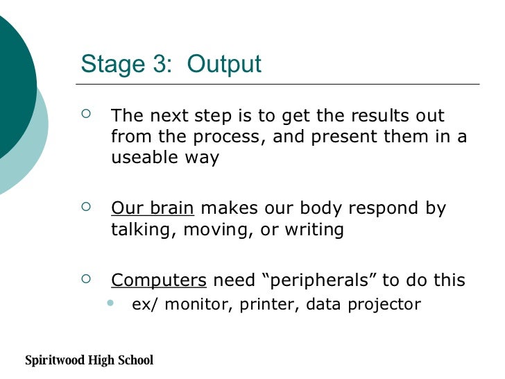 01 Information Processing Cycle