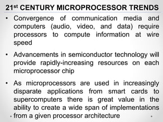 Microprocessor - Intel Pentium Series | PPTX