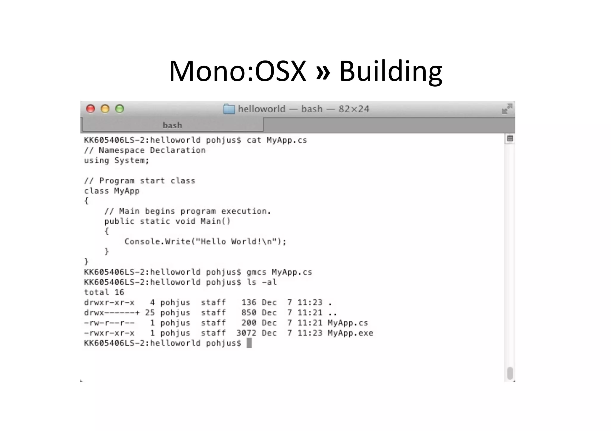 Mono:OSX  »  Building   