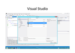 Visual	
  Studio	
  
 