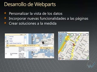 Desarrollo de Webparts
 