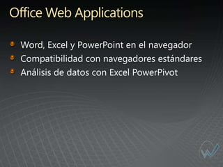 Office Web Applications
 