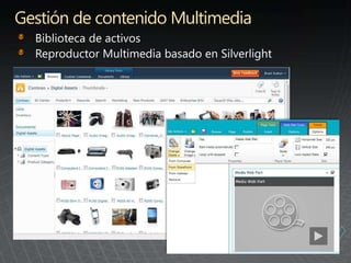 Gestión de contenido Multimedia
 