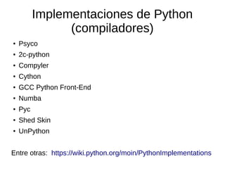 the rafael python: variants, history, preformance, and... 01 - Introducción al lenguaje de programación Python 3 | PDF