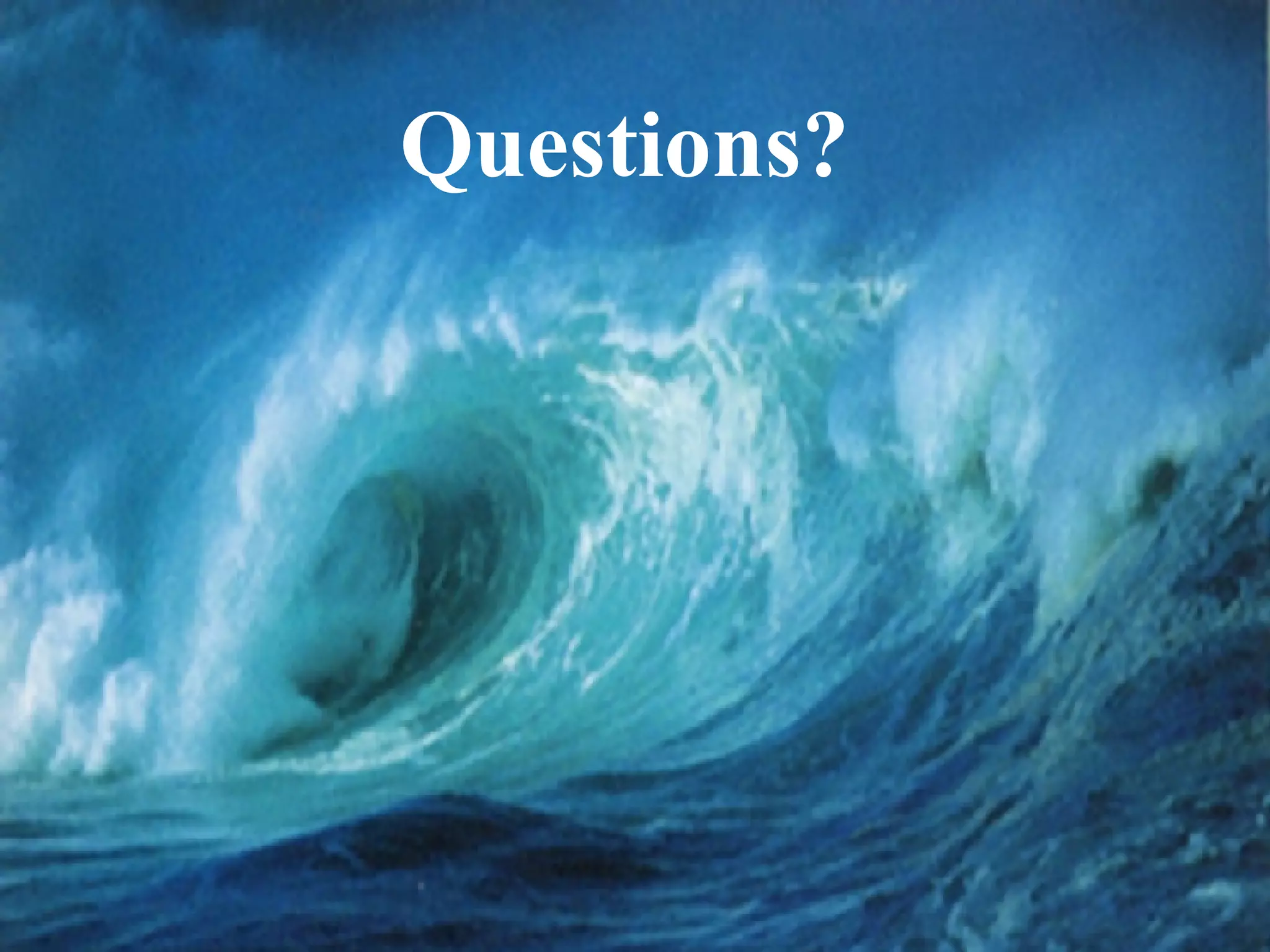 Questions? 