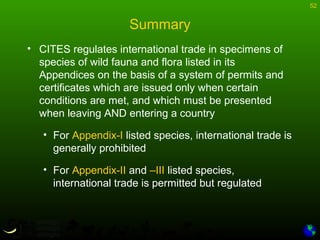 Introduction to CITES | PPT
