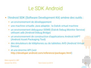 Programmation Android - 01 - Introduction