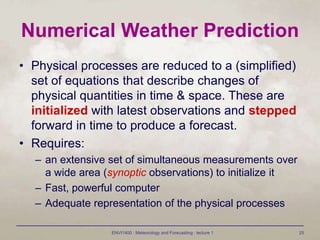 Meteorologyical Math 01 introduction TO METEROLOGY AND WEATHER FORECASTING | PPT