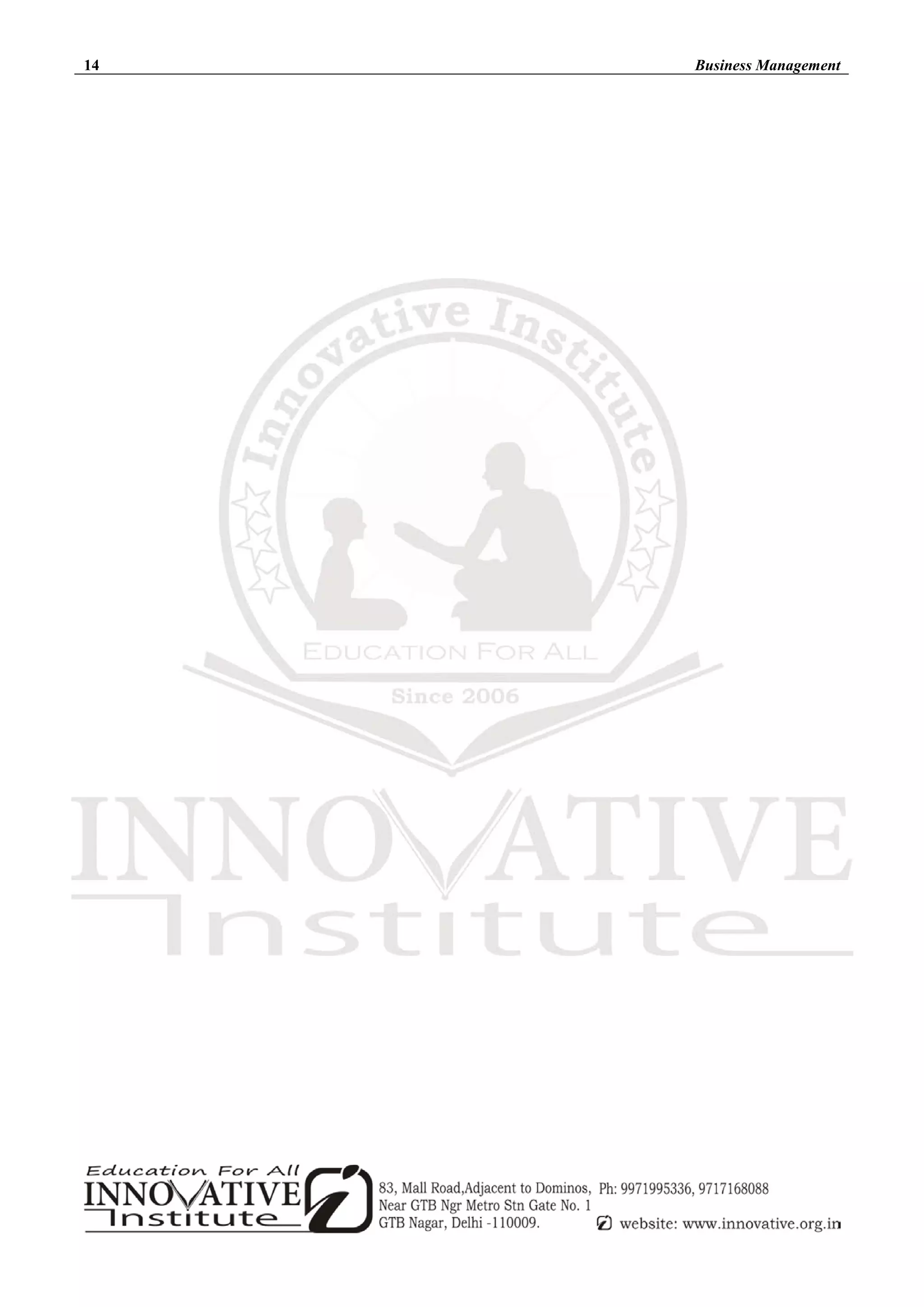 14 Business Management
 