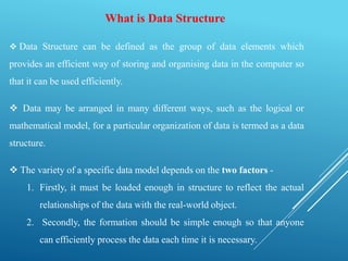 Data Structure
Image &
Video data
Information
Mathematical
model
 