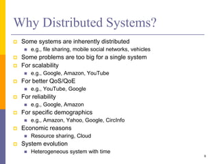 01 - Introduction to Distributed Systems | PPTX