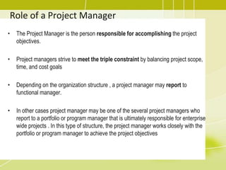 Projects and Strategic PlanningProjects are means of organizing activities that cannot be addressed within the organizations normal operational limits.Projects are typically authorized as a result of one or more of  the following strategic considerations:A Market Demand & Organizational NeedA Customer RequestA Technological AdvancementA Legal Requirement