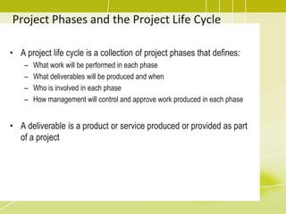 StakeholdersSome examples of project stakeholders
