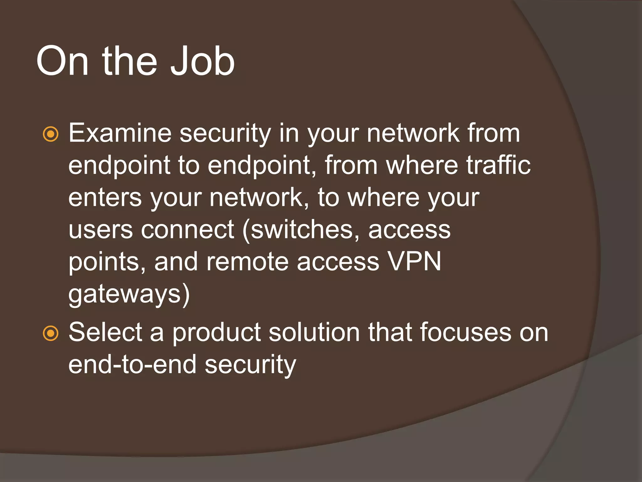 Introduction to Network Security | PPTX