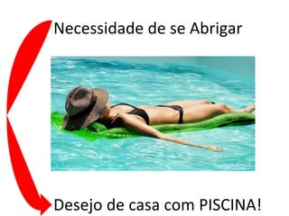 Necessidade de se Abrigar




Desejo de casa com PISCINA!
 