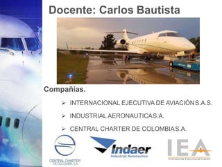 Experiencia Con Entidades
 Fuerza Aérea Colombiana
 Ejército Nacional de Colombia
 Air Parts
 Grupo Argos
 Grupo Banc...