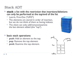 introduction to stack data structures chapter 1 | PPT