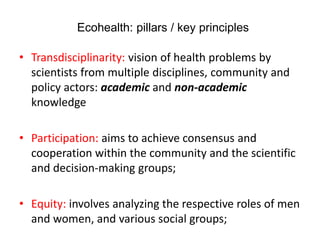 Introduction to EcoHealth