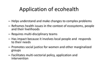 Introduction to EcoHealth
