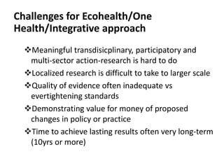Introduction to EcoHealth