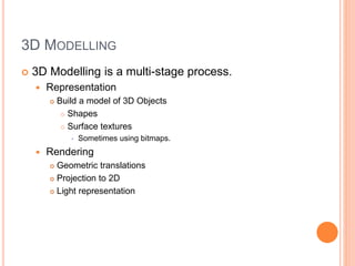 GRPHICS01 - Introduction to 3D Graphics | PPTX