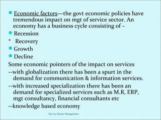 Services In Economics Examples 01 -intro to services | PPT