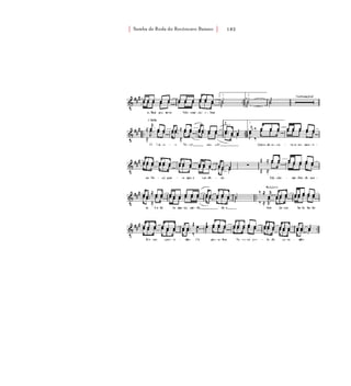 Samba de Roda do Recôncavo Baiano{ } 182
 