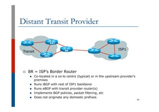 ISP Network Design workshops how to design networks | PDF
