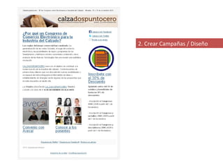 2. Crear Campañas / Diseño
 