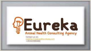 Contact us on;
ossama.motawae@eurekaeg.com
+201023985680
94
 