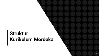 Struktur
Kurikulum Merdeka
6
 
