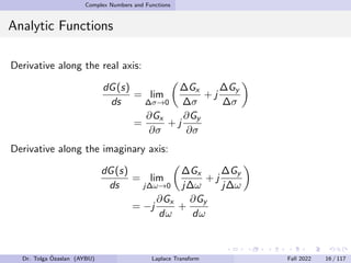 01-LaplaceTransformation complex variables | PDF