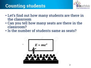 Why Not Count Basic counting and why do we need to count? | PPTX